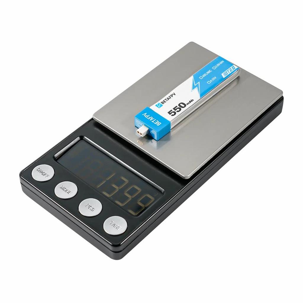 BETAFPV BT2.0 550mAh 1S 40C Lithium Polymer Battery for Cetus ProCetus X Racing Drones, Pack of 4