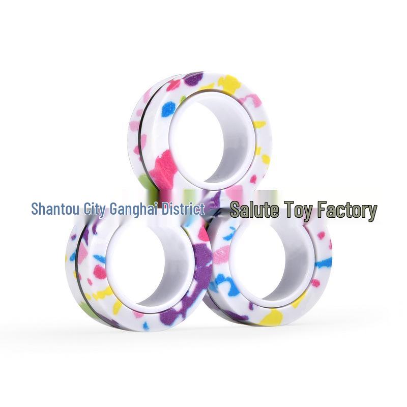 Магнитный браслет-спиннер в виде шины - Игрушка для снятия стресса, спиннер для пальцев