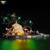 Набор светодиодной подсветки для LEGO Star Wars 75330 Диорама тренировки джедаев на Дагобе, конструктор, игрушки, украшение, регулируемые аксессуары для освещения
