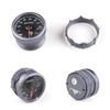 Dynoracing 60MM Voltage Gauge Black Face Voltmeter with Amber & White Lighting 8-18V Car Meter