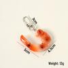 ПВХ Брелок Креветка Реквизит - Забавные Игрушечные Модели для Кухни и Обеденной Зоны