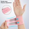 Adjustable Wristband Wrist Wrap Support with Fastener Tape Soft Breathable Carpal Tunnel Arthritis Pain Relief Wrist Protector Strap