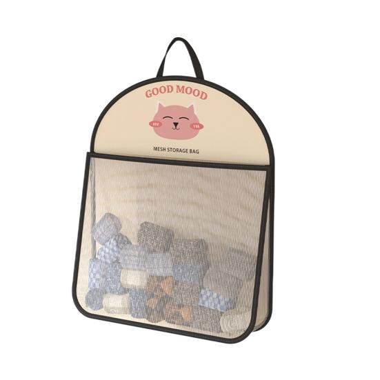 Органайзер для шкафа большой вместимости, сетка для хранения с крючком, дышащий, подвесной