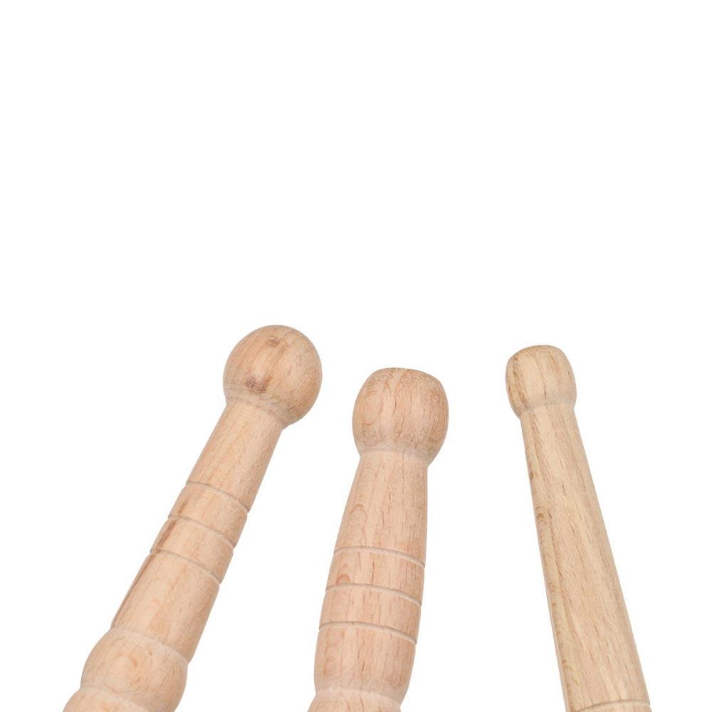 3 шт. Многофункциональная массажная палочка для ног и тела, массажер для подошв, рефлексология, акупунктурные точки, похудение, гуа ша