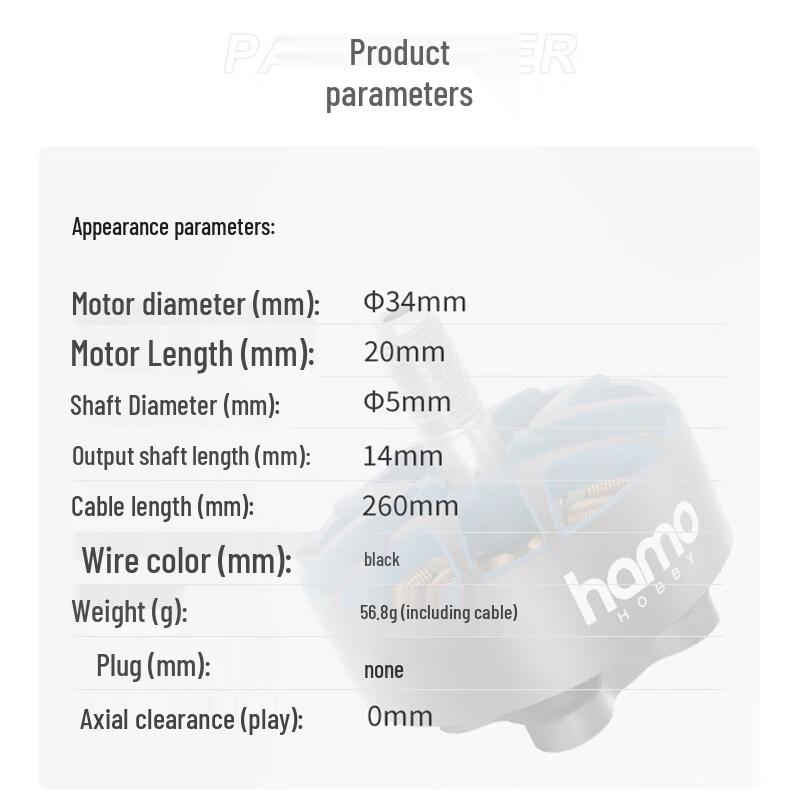 HAMO HOBBY 2807 FPV Drone Motor