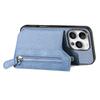 Кошелек с держателем для карт, кожаный чехол на молнии для iPhone 16, 15, 14, 13, 12, 11, Pro Max, X, XS, XR, 7, 8, Plus, SE, защитный чехол