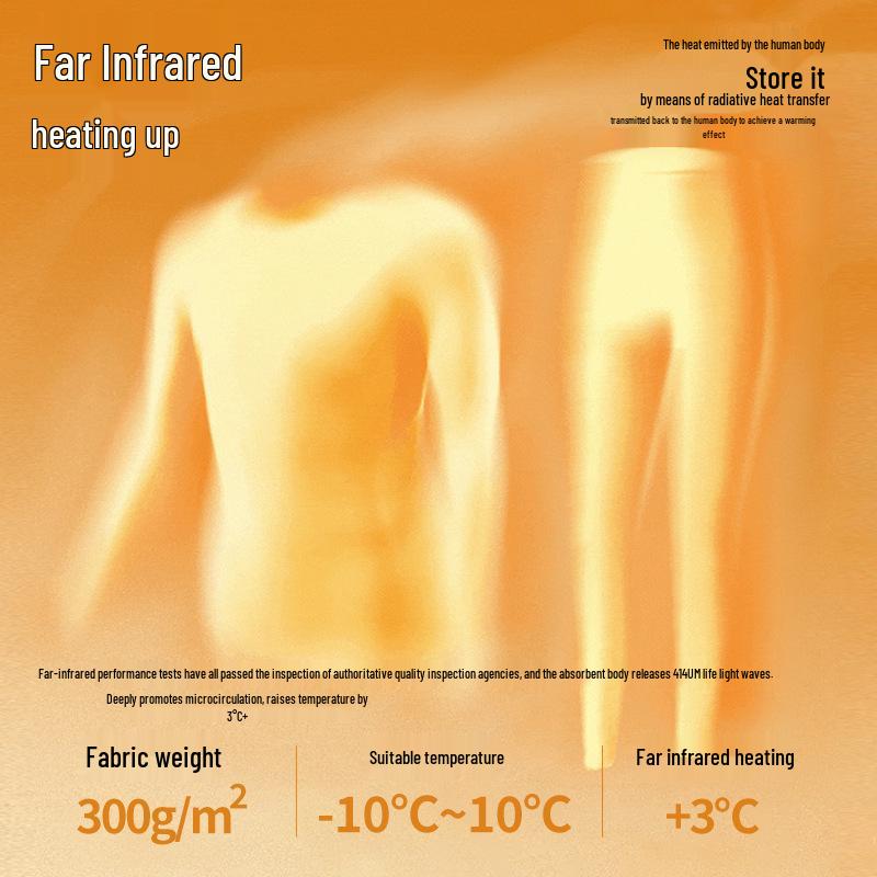 Женский термокомплект из кашемира класса А с флисовой подкладкой - Антибактериальный топ и брюки для осени/зимы.