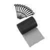 Durable Plastic Gutter Guard Mesh For Roof Water Drainage Leaf Debris Protection Heavy Duty Weatherproof Design