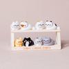 8Pc Cute Cat Animal Decoration Resin Craft Miniature Figure Tiny For Bonsai Fairy Garden Home Decor