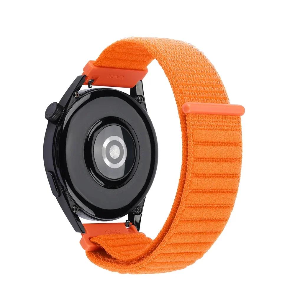 Braided 22mm 20mm Nylon Watch Band for Samsung Galaxy Watch FE 7 6 5 4/6 4 Classic/Gear S3 Loop Strap Bracelet Replace Wristband