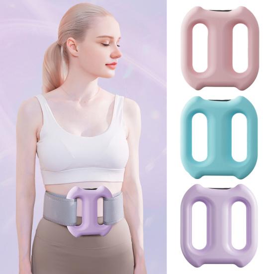 Маленькая вибрационная платформа фитнес-кольцо цифровой дисплей 5 регулируемых уровней интенсивности питание от батареи беспроводной тренажер шейкер массажер