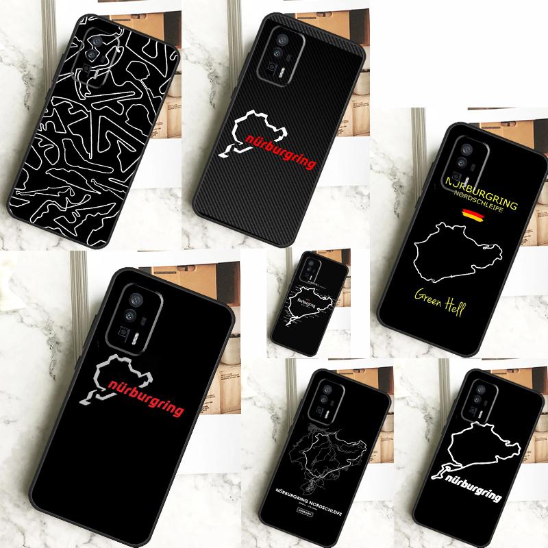 Чехол Nurburgring F1 Circuit для Xiaomi 14 13 Ultra 11T 12T 13T Pro 12 Lite POCO F6 F5 X6 M6 Pro X5 X3 F3 M5s