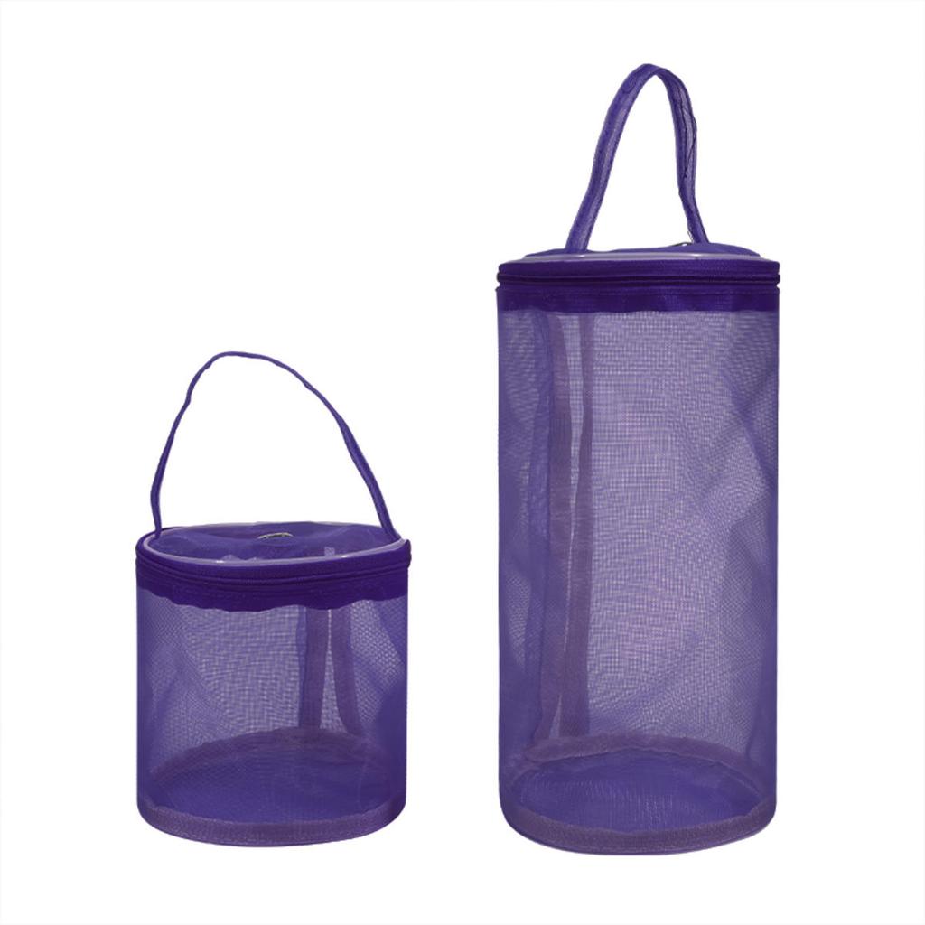 S/L Портативный чехол для хранения клубочков пряжи, корзина-органайзер, чехол для крючка, инструменты для вязания, швейные принадлежности, пустая сетчатая сумка