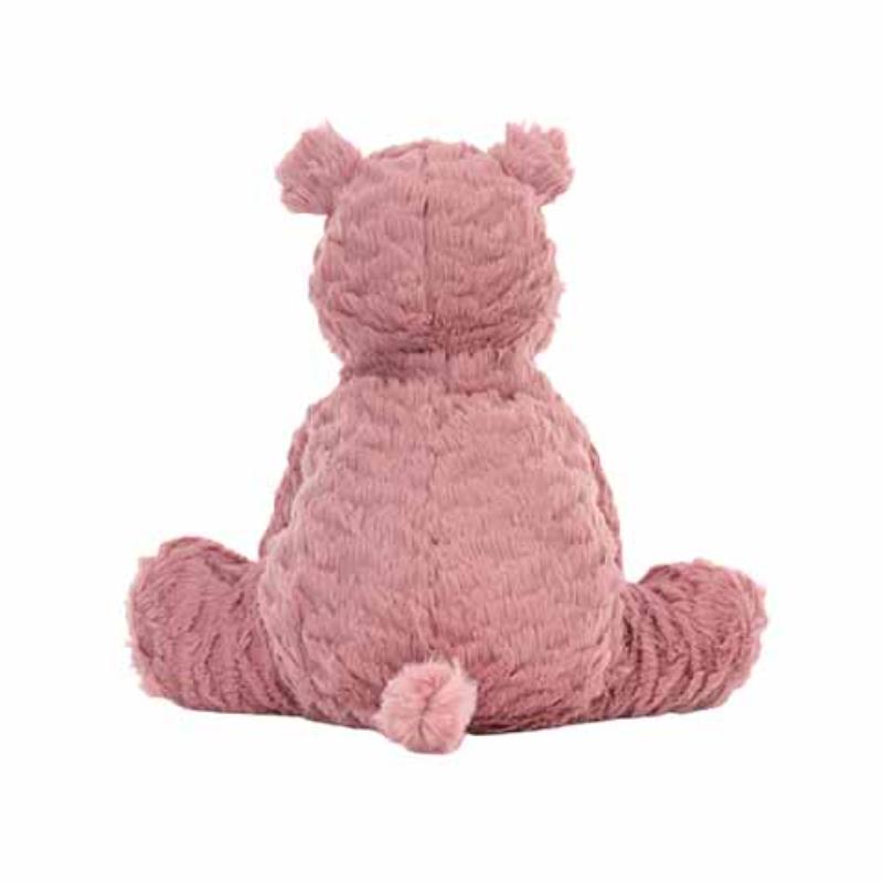 JELLYCAT wavy fur series animal hippopotamus soothing doll plush doll 23cm high