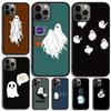 Забавный чехол для телефона с привидениями для iPhone 17 Air 15 16e 14 13 Pro Max Coque 12 11 Pro Max PLUS