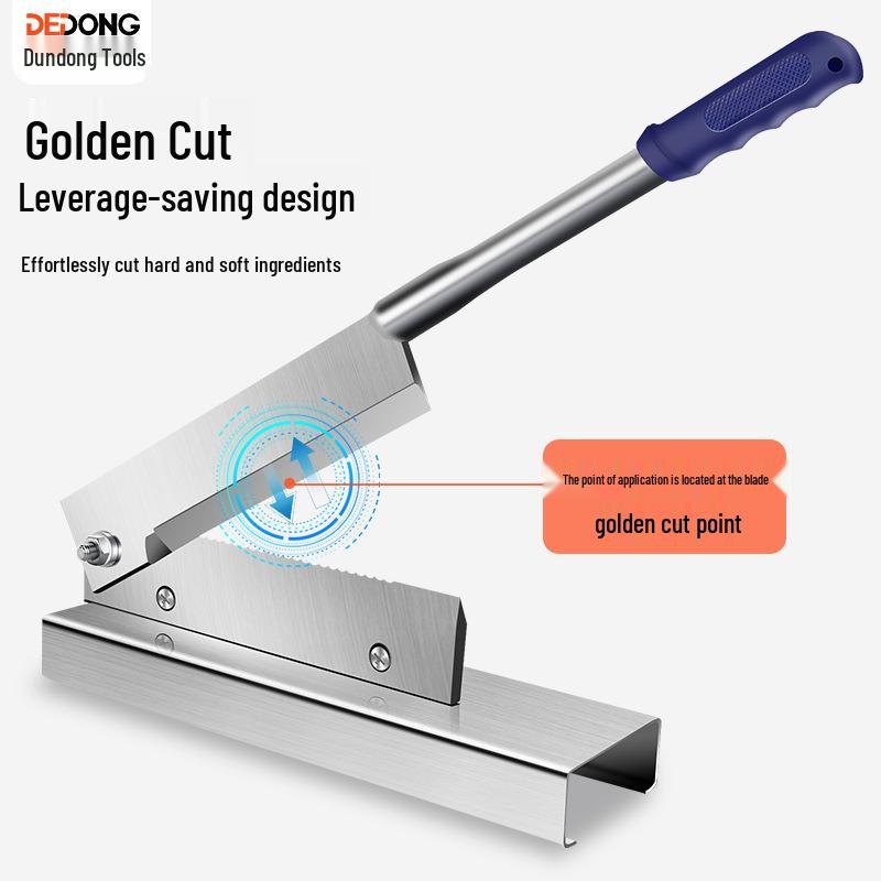 Гильотинный костерез: Бытовое и коммерческое использование для рубки костей, маленьких свиных ножек, куриных ребер