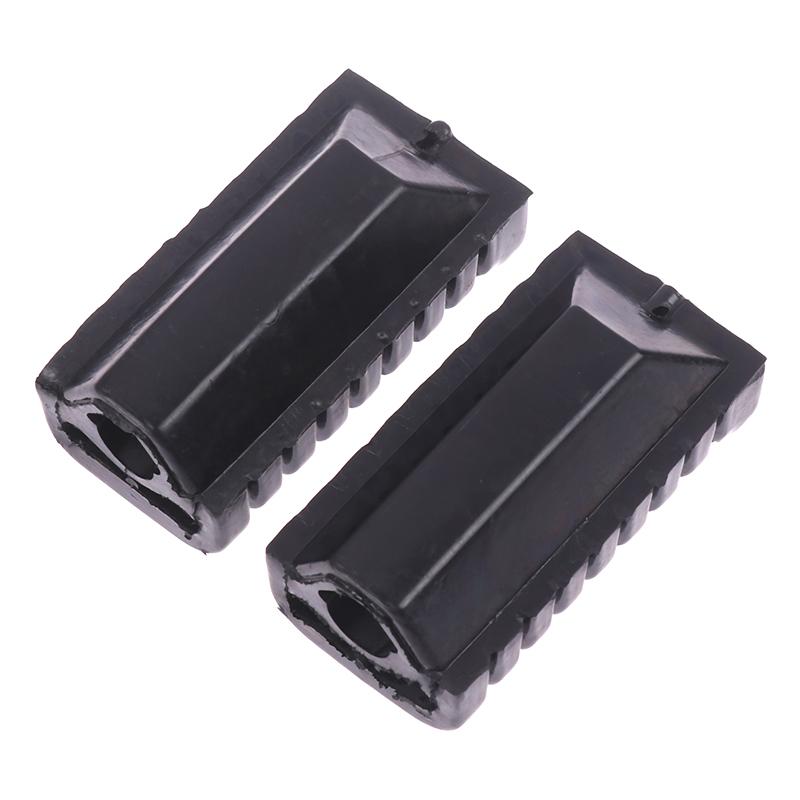 2Pcs/Pair Motorbike Foot Peg Rubber Nonslip Footrest Pedal Foot Peg Cover Set For Wy125 Motorcycle Foot Peg Accessories