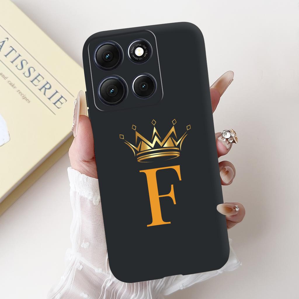 Чехол-бампер для Motorola Moto G86 Power Чехол для MotoG86 G 86 Power С рисунком букв Ударопрочный Мягкий силиконовый Чехлы для телефона Задняя крышка