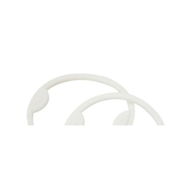 Прокладка для соломенной чашки Double Heart Magmag, белая, 2 шт.