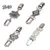 Gold Silver Cardigan Holders 4Pcs Vintage Sweater Clips for Women Girls, Retro Floral Clips, Elegant Scarf Clasps Fashion Accessories Shawl