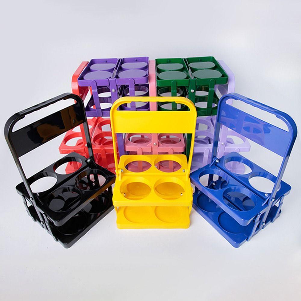 1Pcs Bar Beverage Display Beer Rack Basket Cup Organizer Drink Holder Durable Beer Bottle Carrier