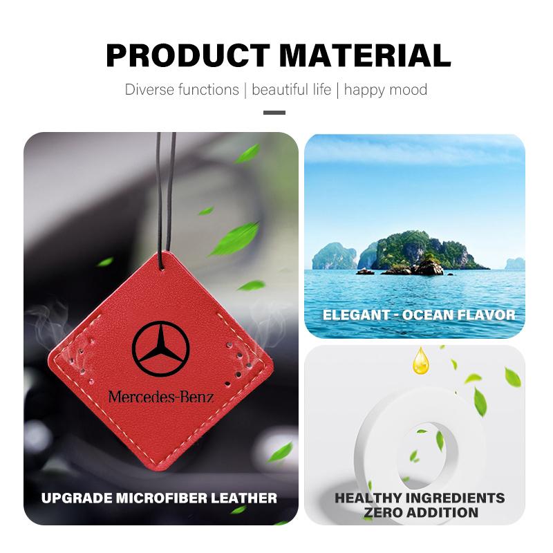 AABII1 For Benz Car Emblems Interior Pendant Aromatherapy Deodorant Sachet Air Freshener Exclusive AMG W124 W203 W204 SPRINTER V CLASS