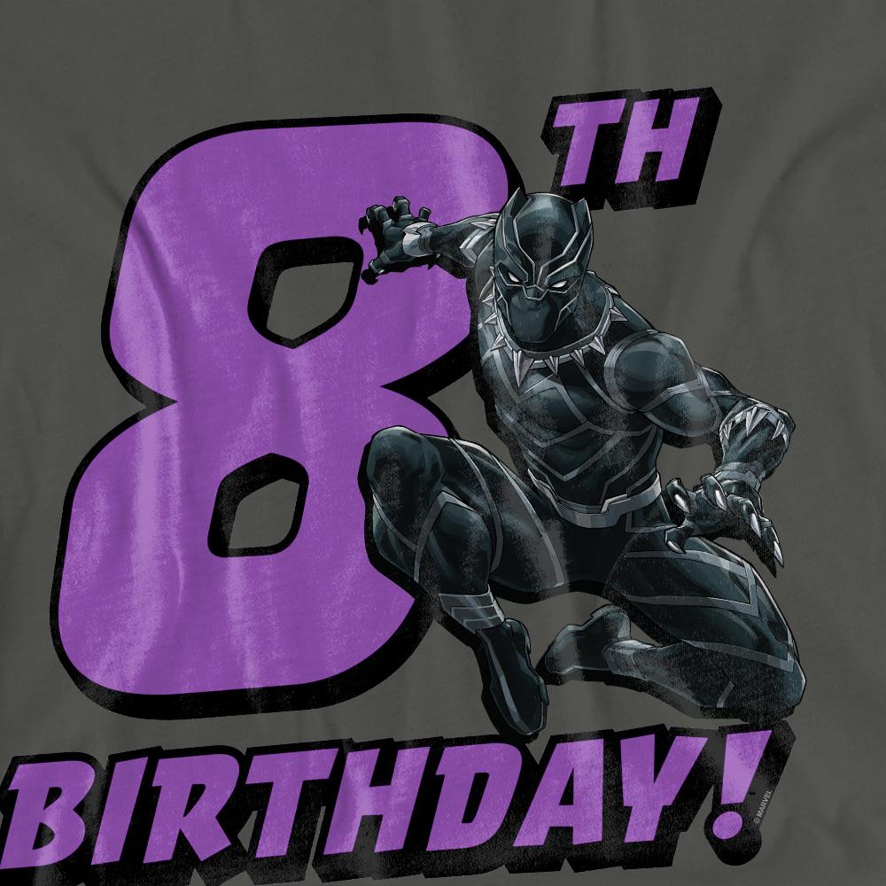 Black Panther: Wakanda Forever Womens/Ladies 8th Birthday T-Shirt