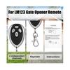 4 Pcs 4 Channels Gate Opener Remote Compatible for Aleko LM123 433.92mhz Garage Door Remote Control