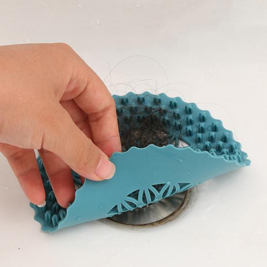 Улавливатель волос для душевого слива, простая установка, очистка, предотвращение засоров, пластиковая ловушка для волос для слива в ванной