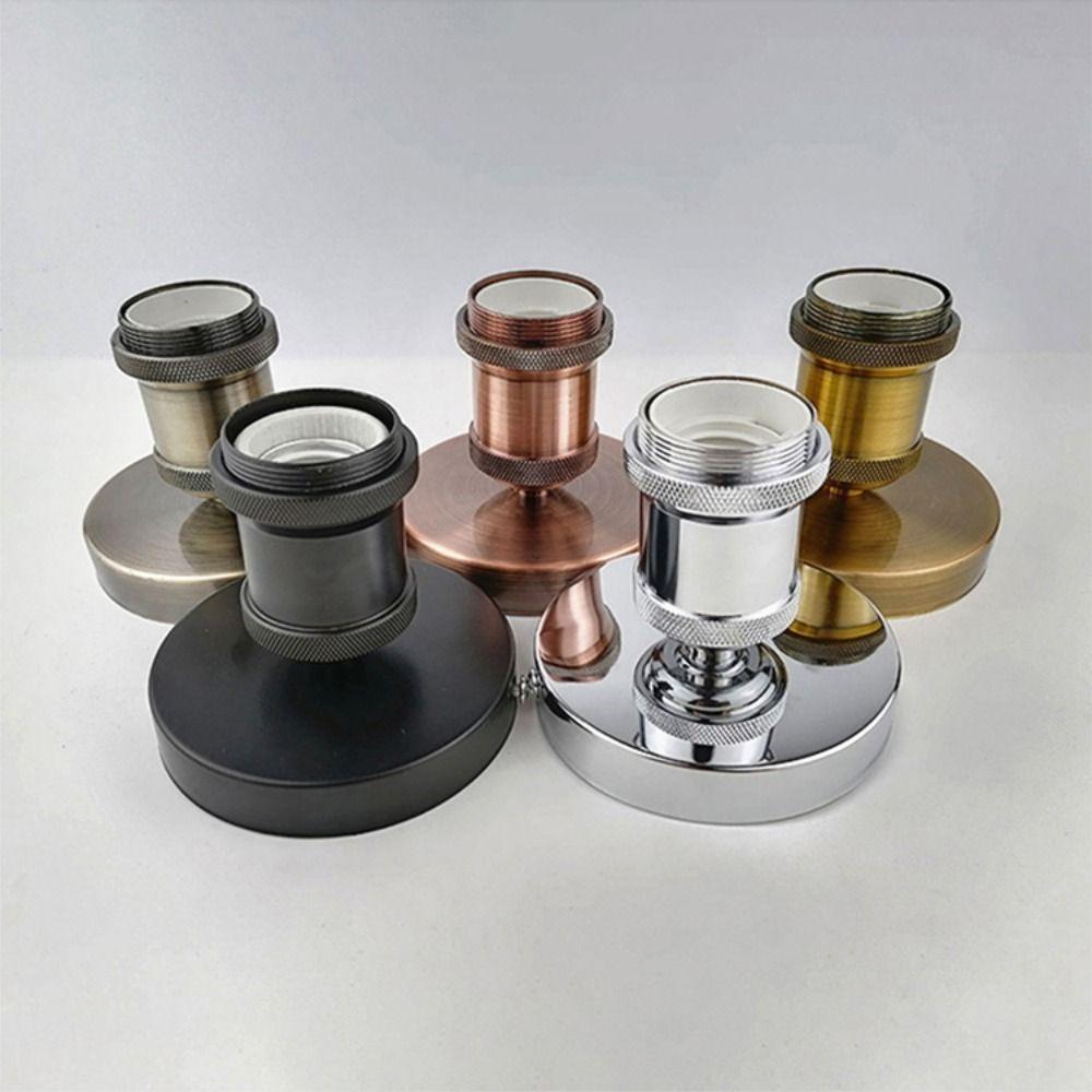 Алюминиевый корпус Основания ламп Гальваническое покрытие Патрон для лампы E27 Патрон для лампочки Патрон для лампы Патрон для лампы