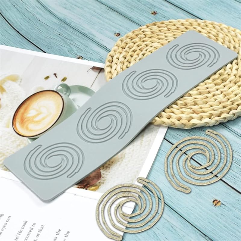 Форма с геометрическим узором, 3D полая спиральная форма, силиконовая форма для мастики, свечей для украшения тортов, кексов, продуктов питания (F_12x3.28x0.08дюйм)