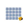 Furniture Sliders, Self-Adhesive Furniture Moving Pads, 20-Piece Set, Easily Move Heavy Furniture by One Person, Prevents Floor Scratches and N