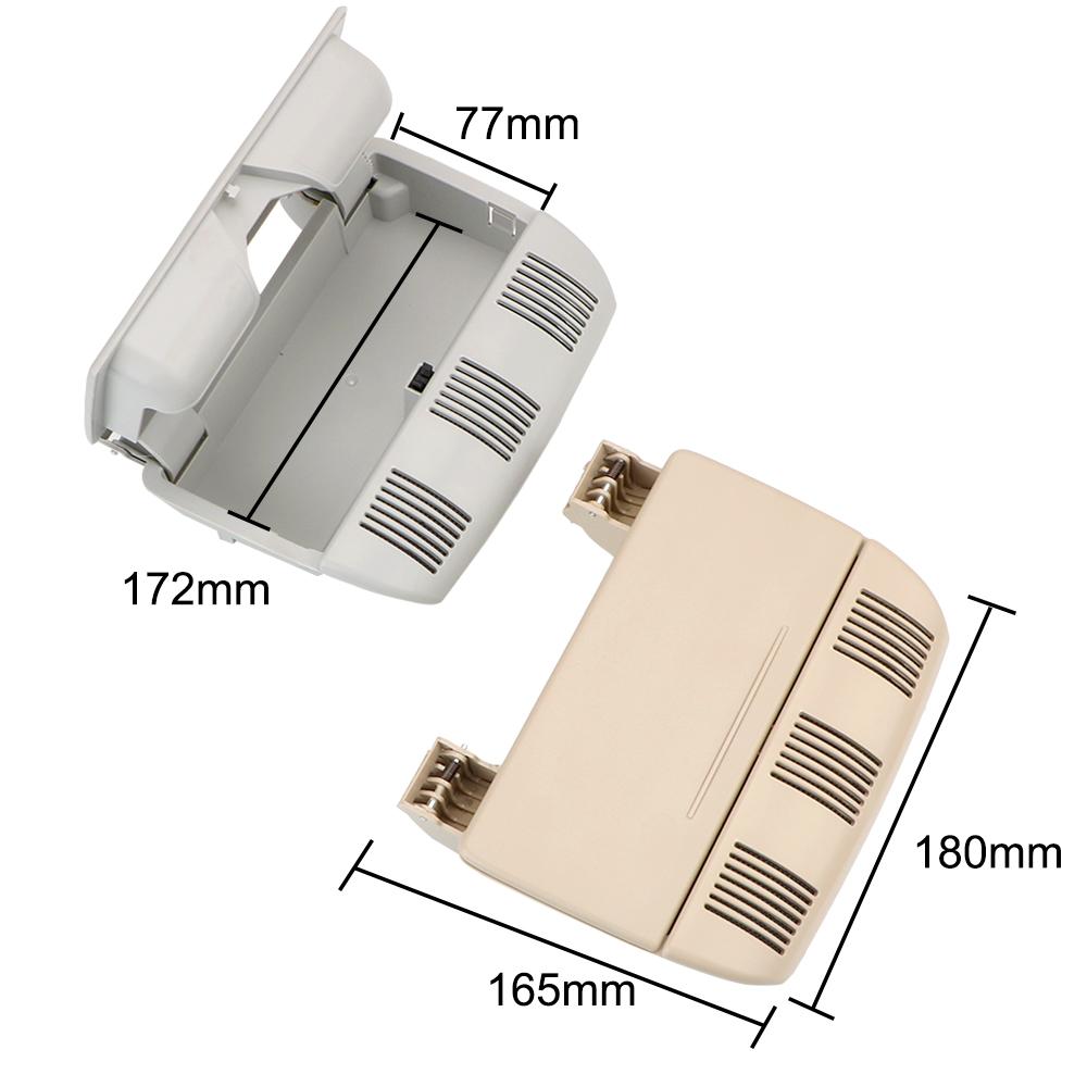 Чехол для очков с зажимом для солнцезащитных очков для Skoda Octavia Fabia Roomster 1Z0868565E, автомобильный ящик для хранения солнцезащитных очков на крыше, автомобильные аксессуары