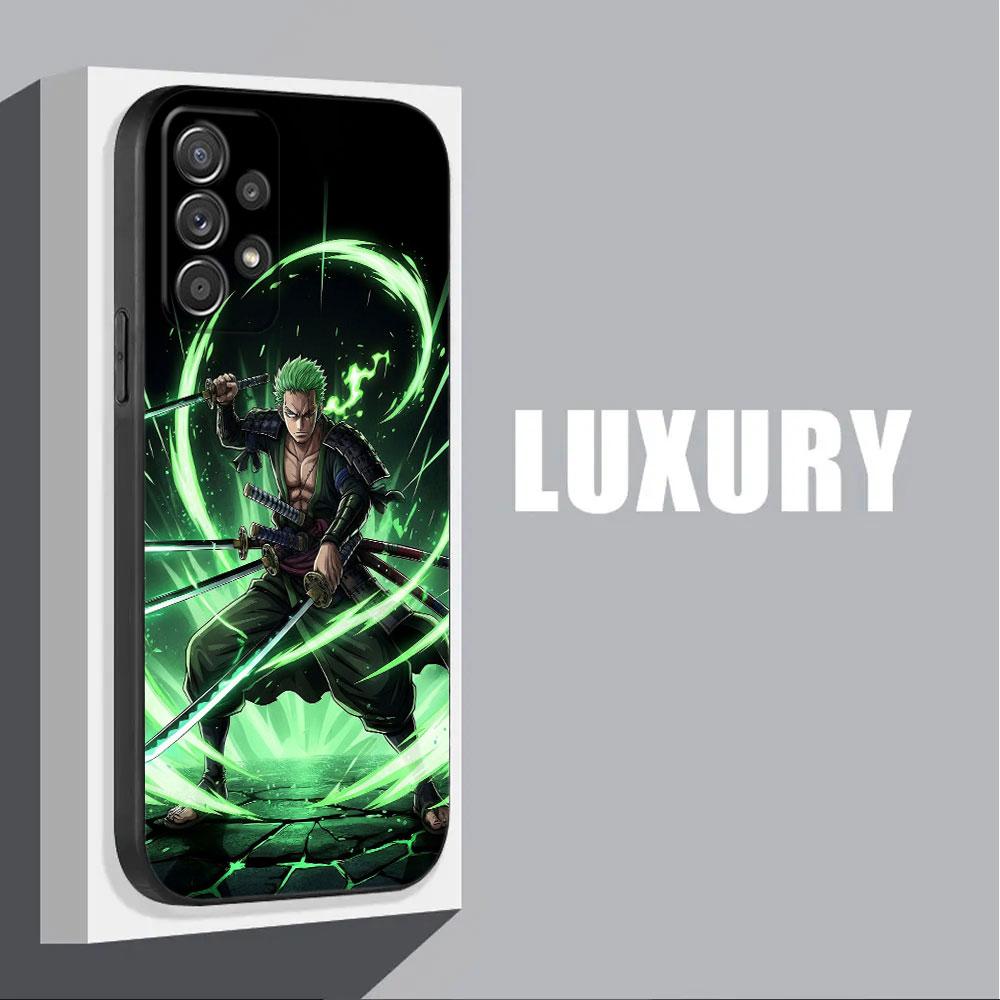 ZORO Roronoa One Pieces Phone Cover For Samsung Galaxy A56 A57 A37 A55 A36 A26 A17 A07 A35 A34 A53 A54 A52 A73 A72 A32 A33 Case