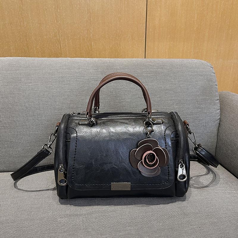 Новая трендовая ретро универсальная сумка через плечо модная сумка-подушка в стиле Бостон сумка на одно плечо сумка кроссбоди