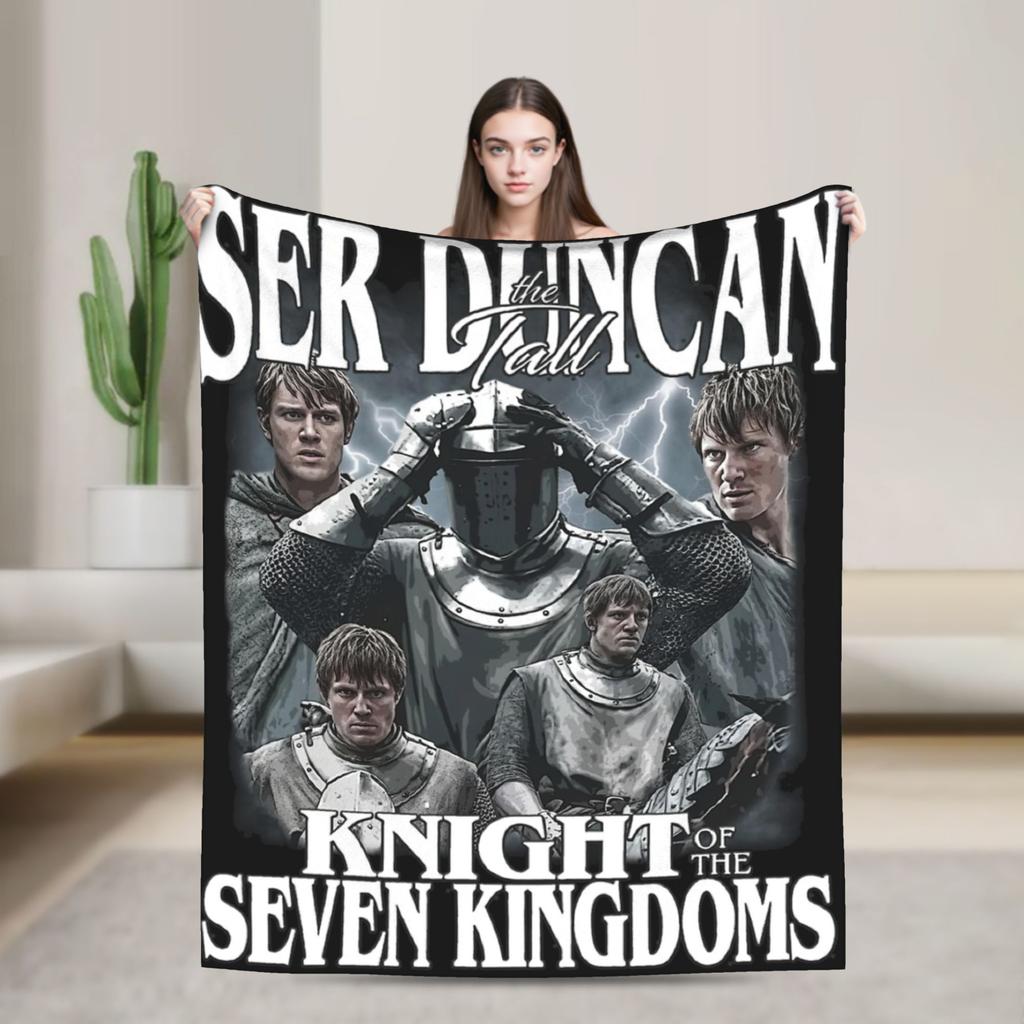 Super Soft  A Knight Of The Seven Kingdoms  Throw Fashion Blanket Premium Flannel Fleece Lightweight  Bed Fashion Blanket Cozy Plush Fashion