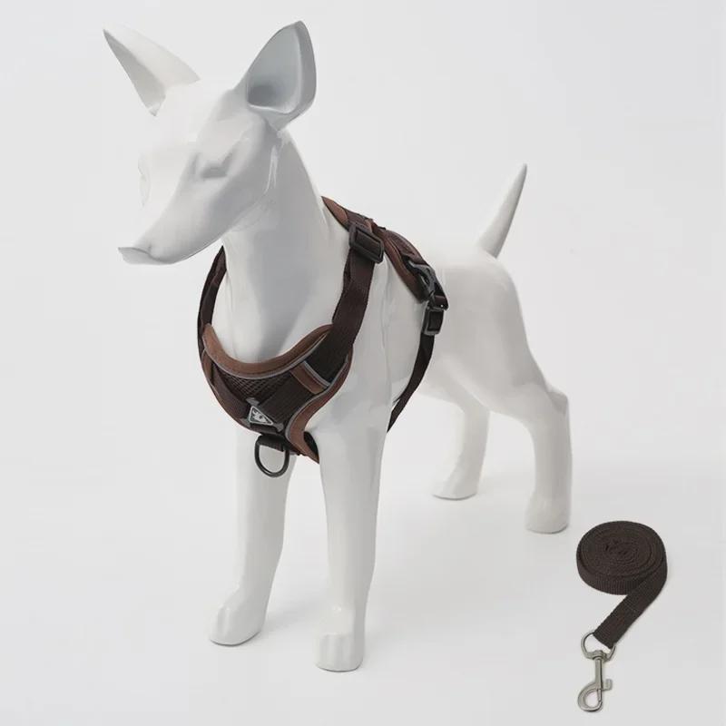 Светоотражающая дышащая шлейка для кошек и собак