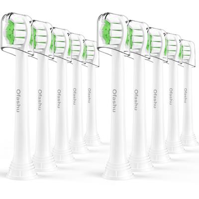 Ofashu Мини Компактные Сменные Насадки для Электрической Зубной Щетки Philips Sonicare DiamondClean Premium Мини Щетка Налет Упаковка из 10 Зубных щеток, Насадок,