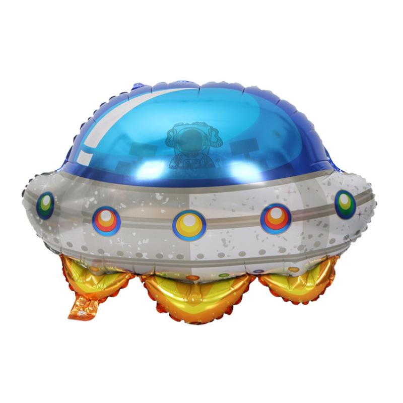 BOLU 1 шт., набор воздушных шаров из алюминиевой фольги для дня рождения, детский космонавт, тематические украшения для вечеринки с героями мультфильмов