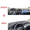 Подходит для Nissan Note E12 2014 2015 2016 2017-2020 Автомобильный коврик на панель приборов Покрытие на панель приборов Защитная подкладка DashMat Козырек от солнца Защитный ковер Аксессуары