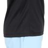 PHITEN Long Sleeve Glitter Gradation Black Blue 3124JG62920 X T-Shirt (Black Blue/L/Men's, Ladies')