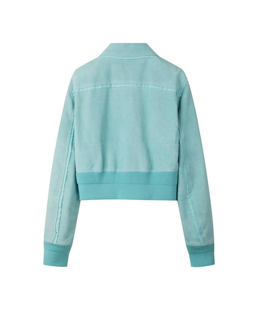 Recode Suede Cropped Jacket R0Jas26200Bux