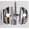 Vintage Chrome lamp Space Age Chandelier with 5 lights Artistic Luxury Modern Chandelier