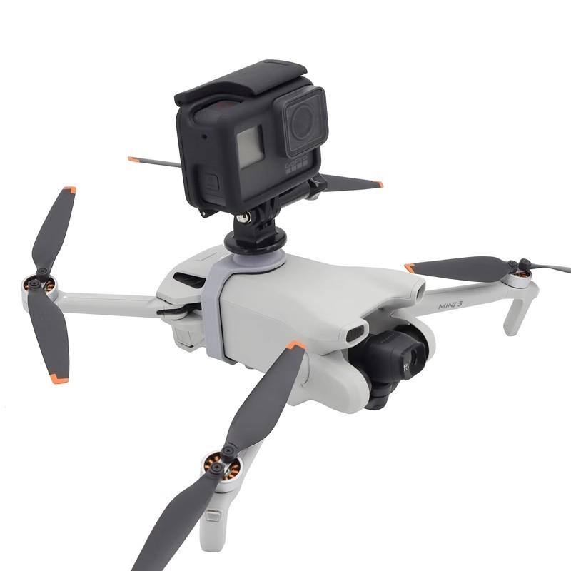 Крепления для спортивной камеры и дрона для Gopro/DJI Action /Insta360 Фиксированный базовый кронштейн для аксессуаров дрона DJI Mini 3 /mini 3pro