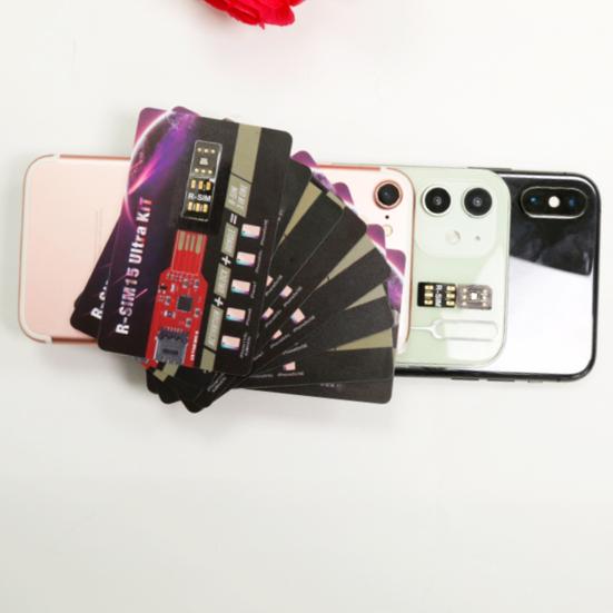 R-SIM15 ULTRA Универсальная разблокировка RSIM-карта 5G Автоматическая с иглой для извлечения для iPhone