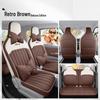 Custom-Fit Leather Car Seat Cushion for Wuling Qingkong - Cute Cartoon Design, Full Coverage for Four-Seat Models