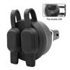 Dual USB Charger Power Adapter Kit For BMW R1200GS R1250GS F850GS DIN Sockets