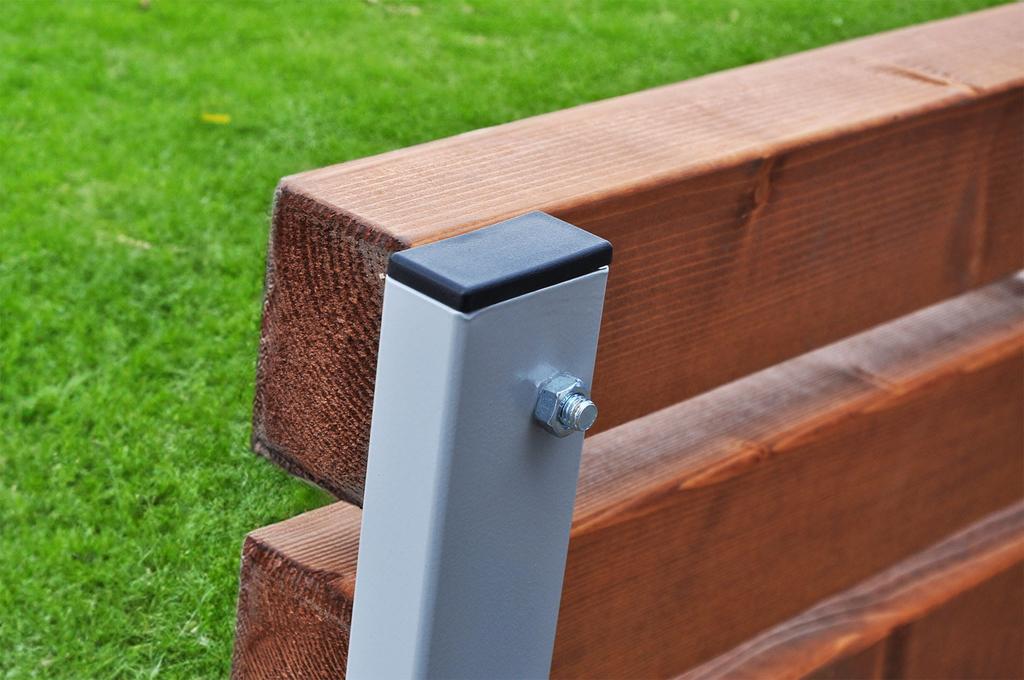 Internal cap for profile post roof 60x20 50 PCS GREEN