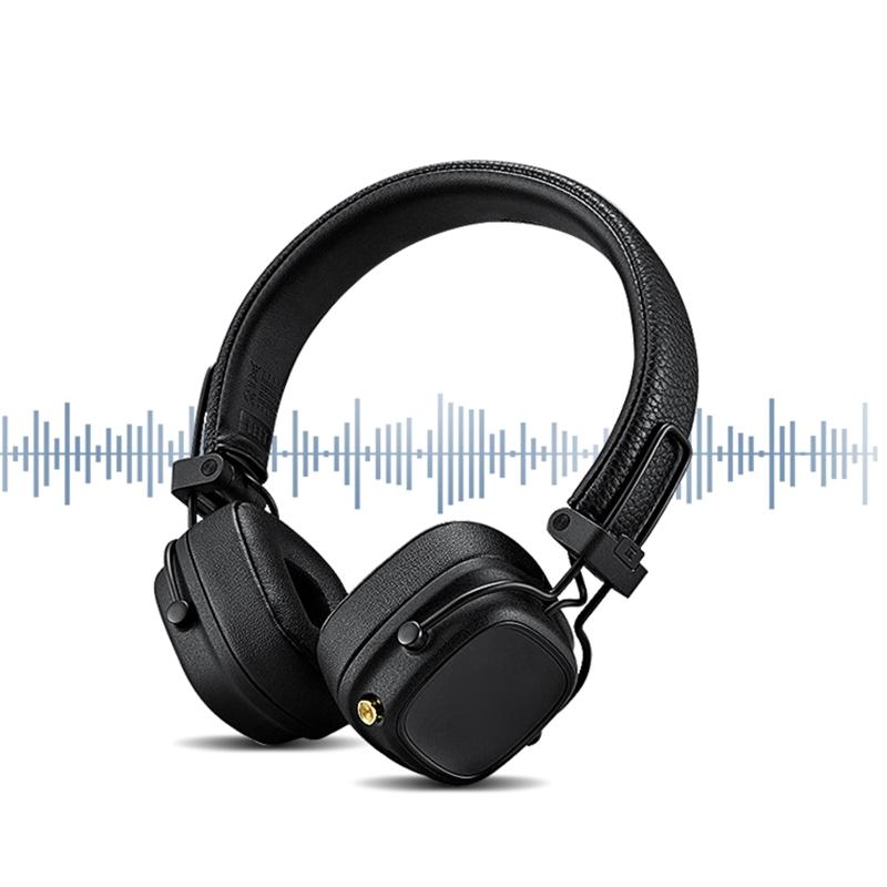 Leather Cushion Earpads for Major 4 Headset Earmuffs Memory Foam Covers Earpads Headphone Ear Pads HeadBand