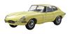 Kyosho Оригинальный Jaguar E Type Pale Primrose Light Yellow Готовый продукт 1/18